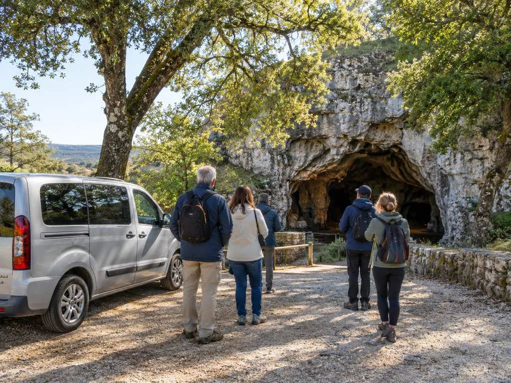 Depuis Cahors&nbsp;: grotte du Pech Merle & Saint-Cirq-Lapopie