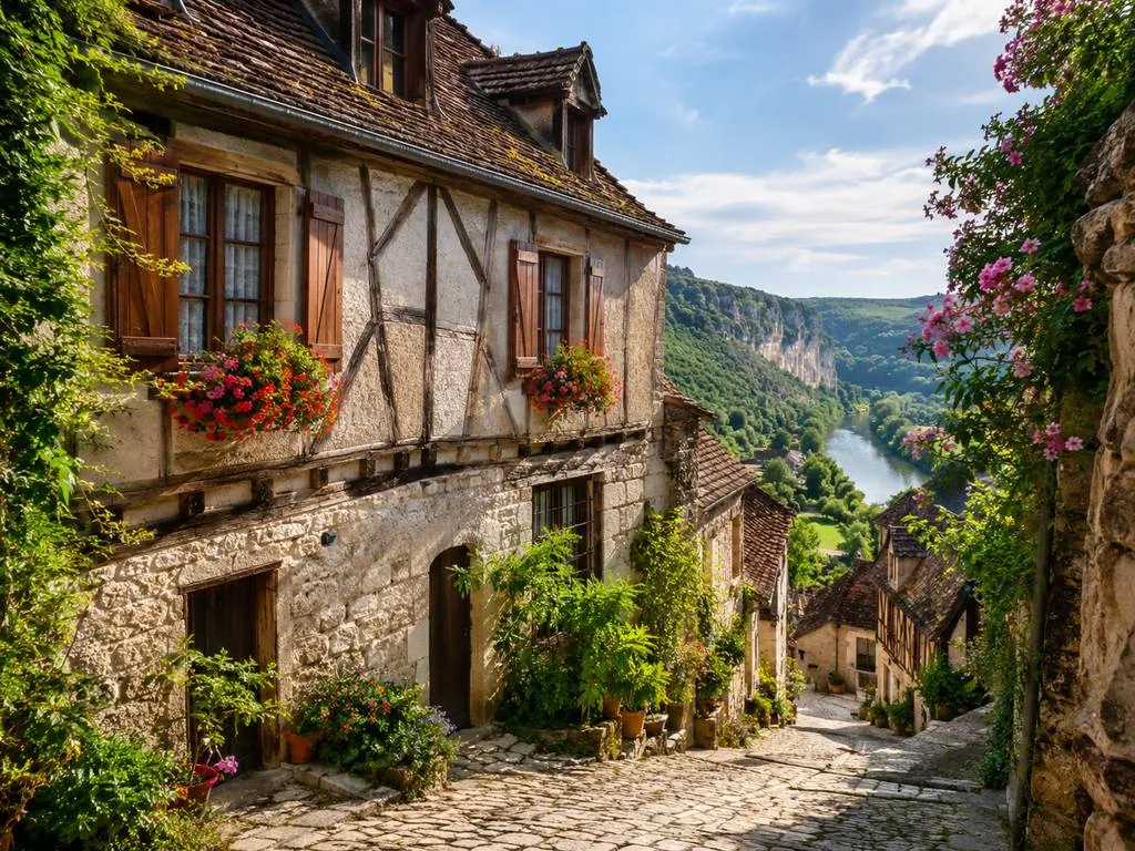 Saint-Cirq-Lapopie : visite guidée privée du village